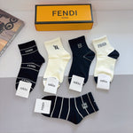 5-Pair Comfort Socks Set (1 BOX)-19