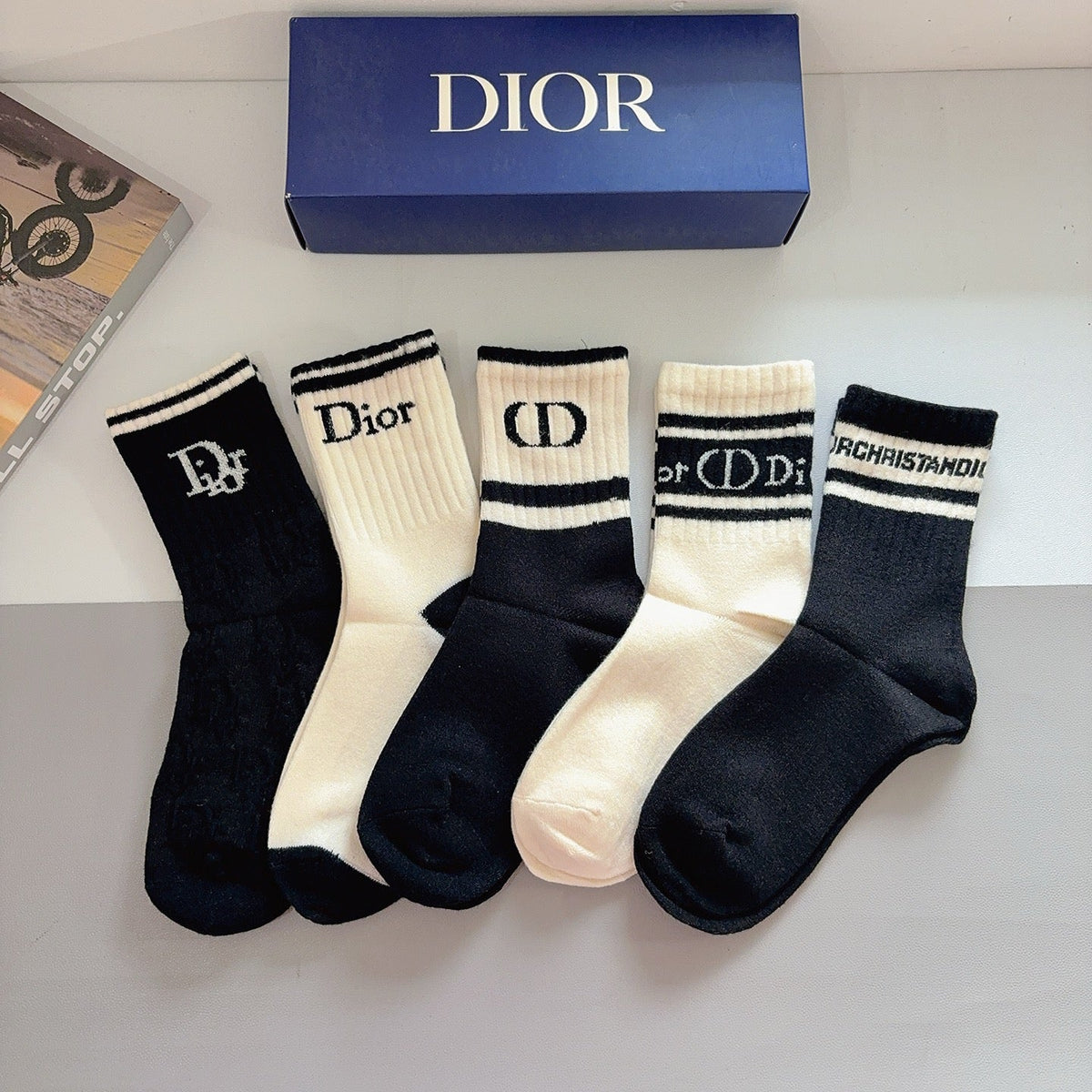 5-Pair Comfort Socks Set (1 BOX)-20