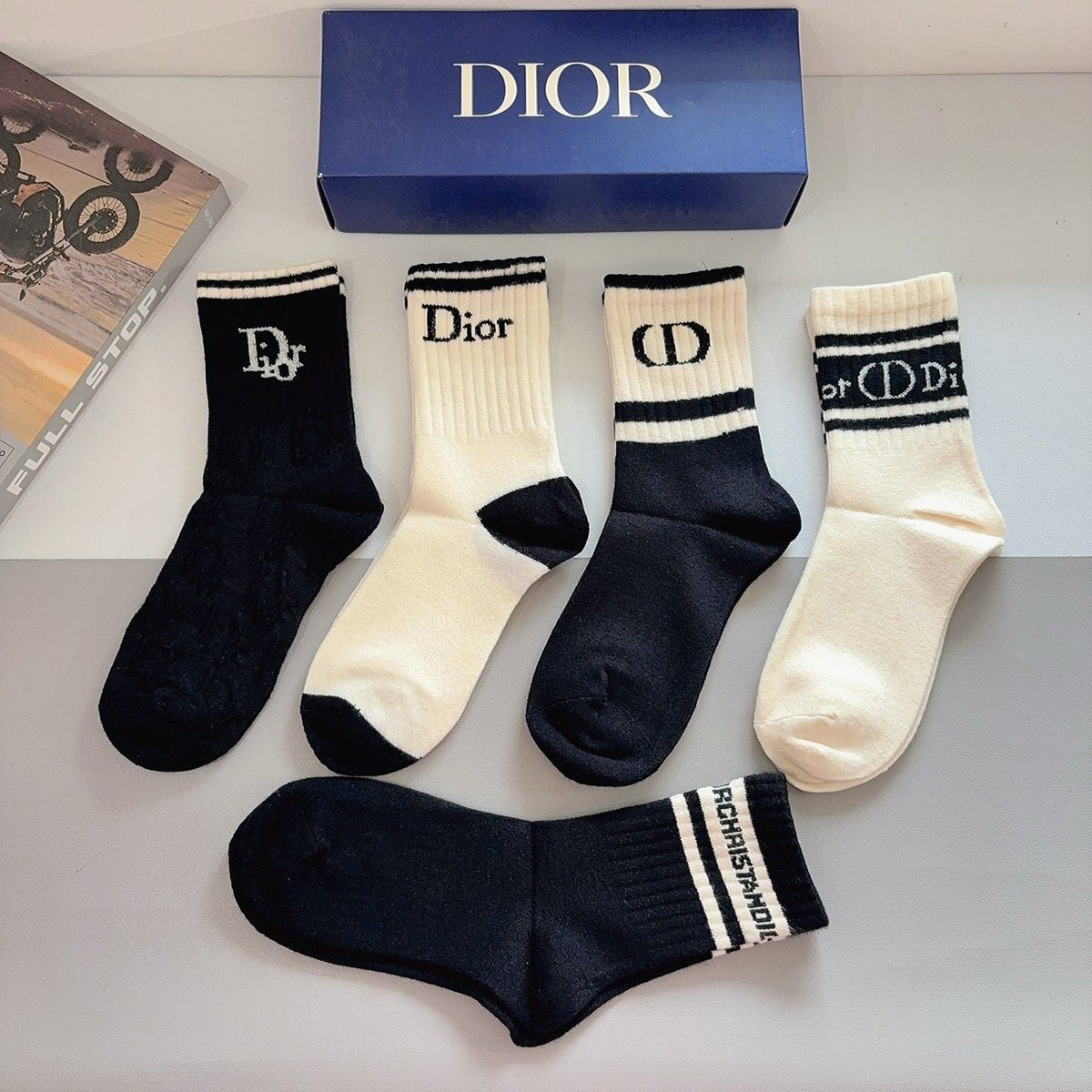 5-Pair Comfort Socks Set (1 BOX)-20