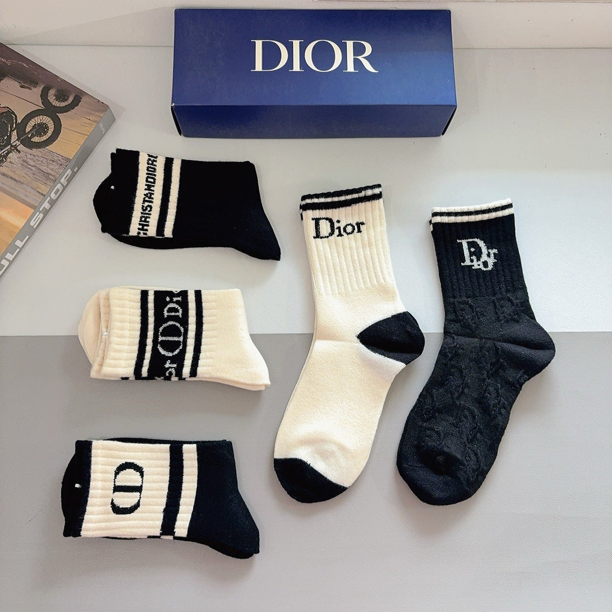 5-Pair Comfort Socks Set (1 BOX)-20