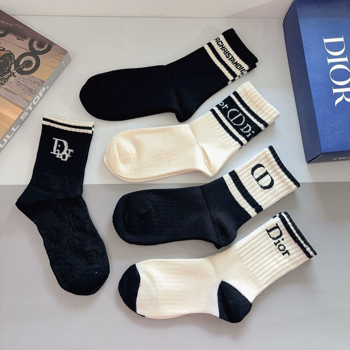 5-Pair Comfort Socks Set (1 BOX)-20