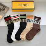 5-Pair Comfort Socks Set (1 BOX)-21