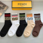 5-Pair Comfort Socks Set (1 BOX)-21
