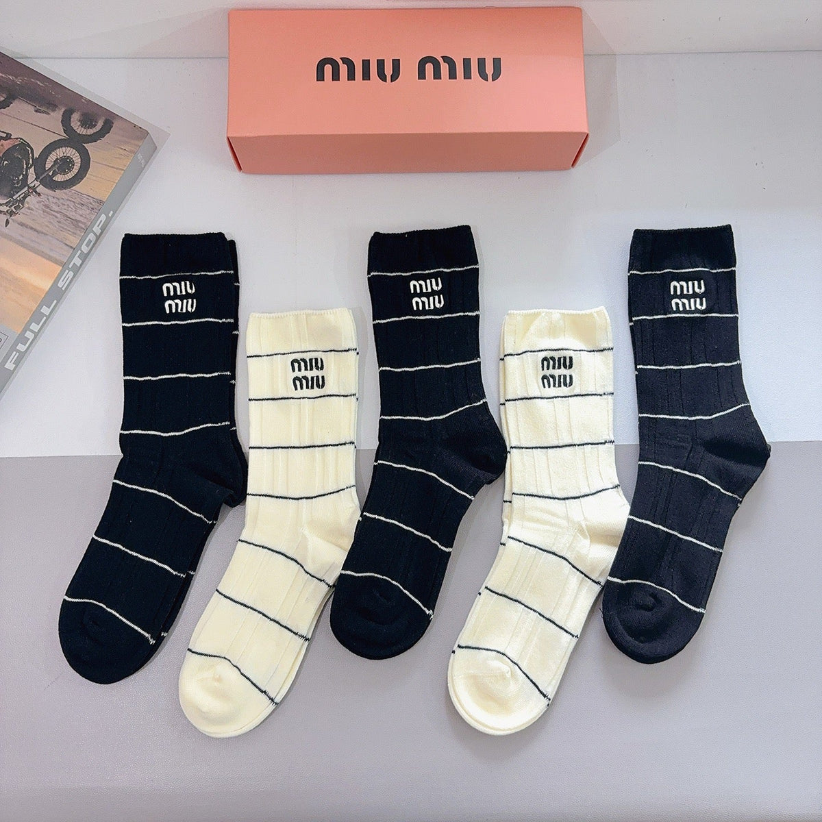5-Pair Comfort Socks Set (1 BOX)-23