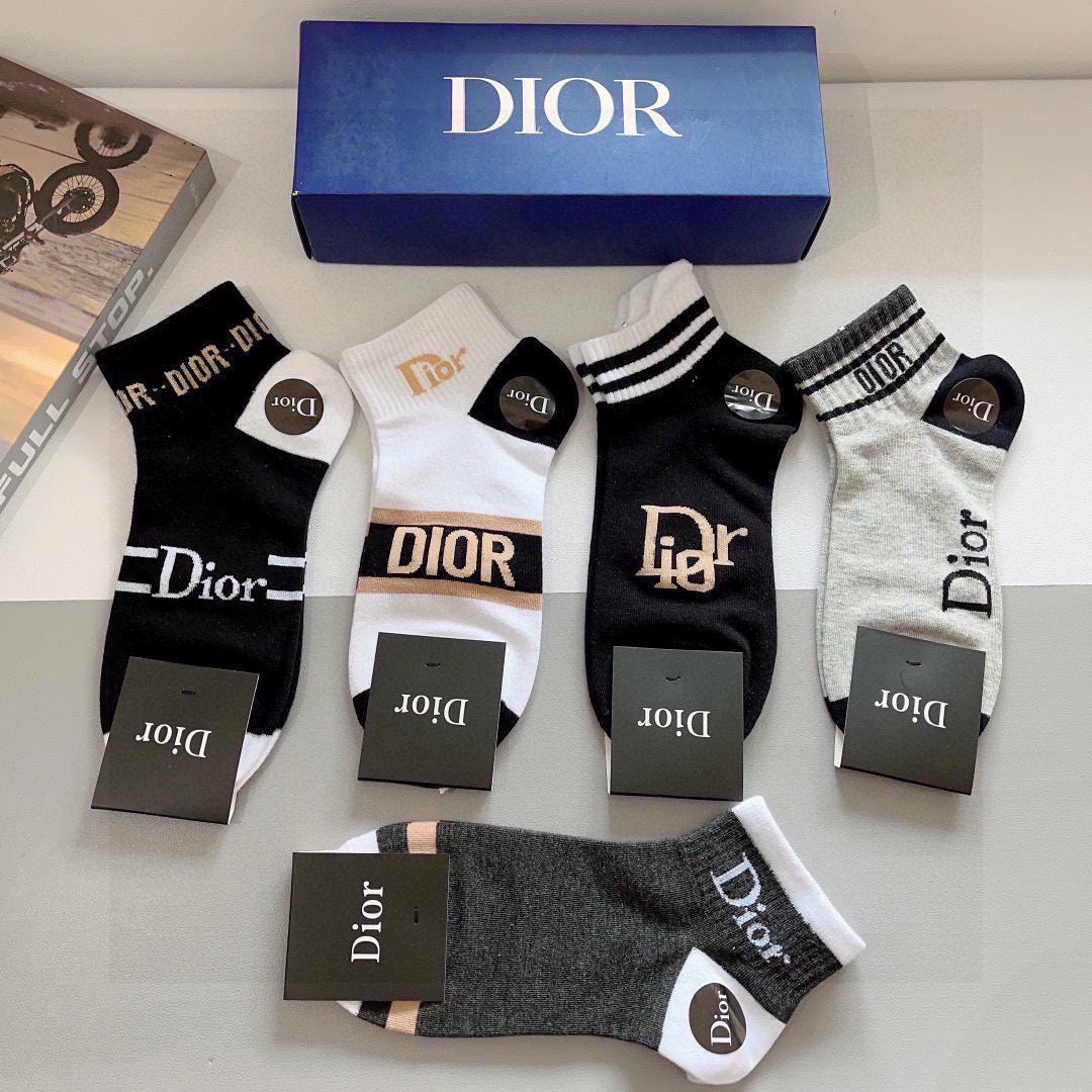 5-Pair Comfort Socks Set (1 BOX)-24