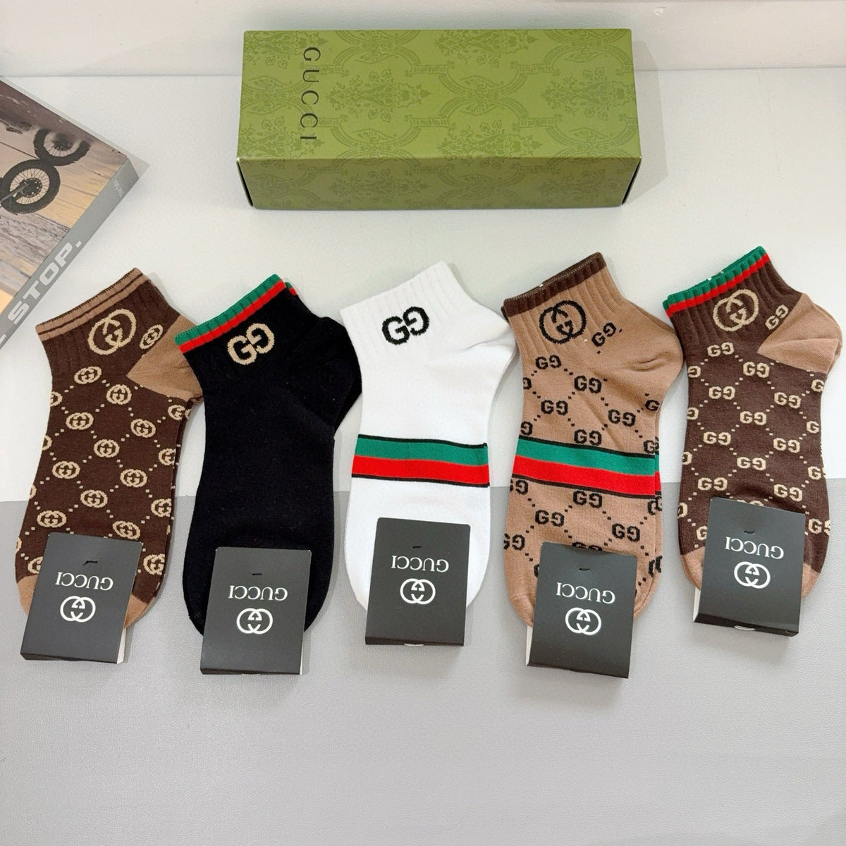 5-Pair Comfort Socks Set (1 BOX)-25