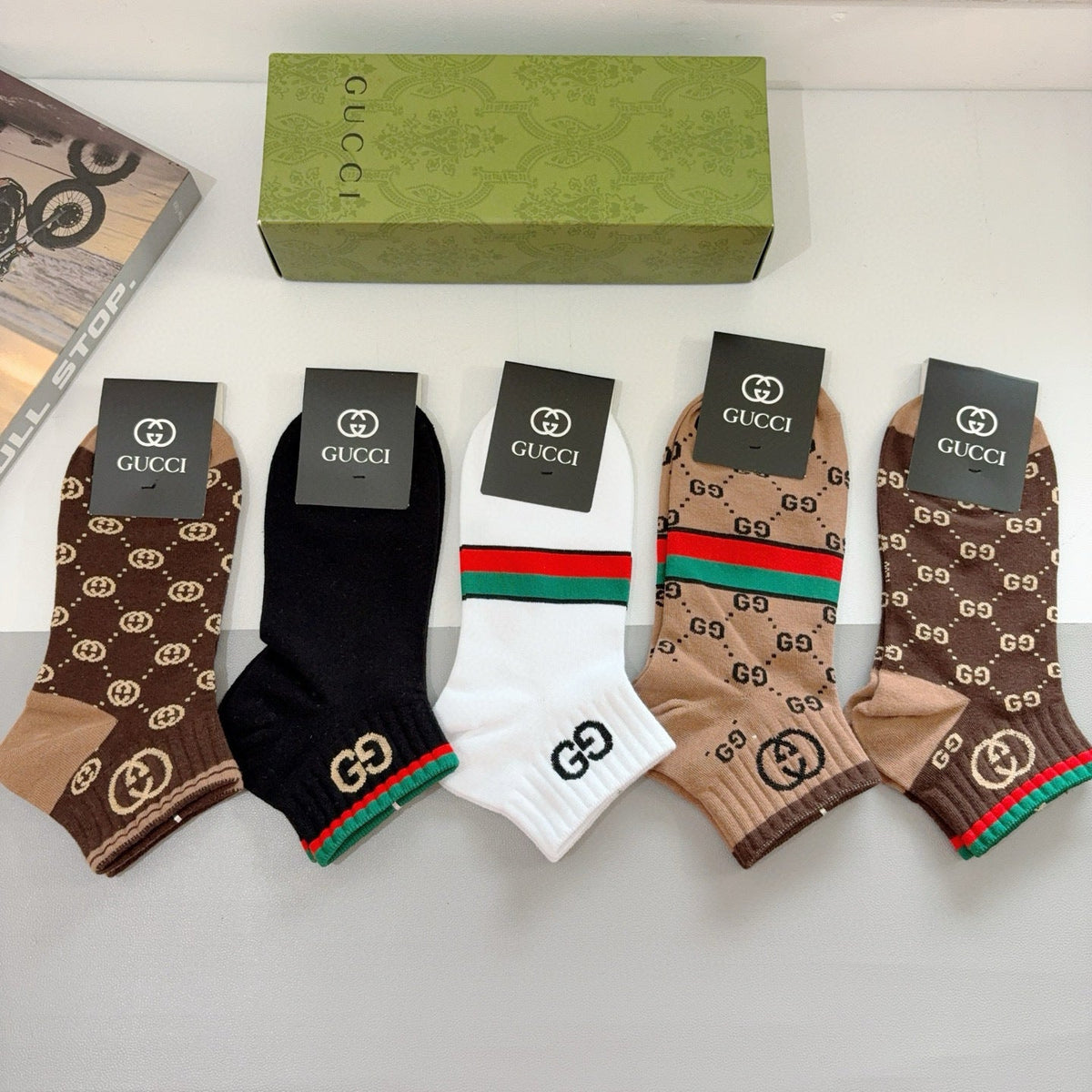 5-Pair Comfort Socks Set (1 BOX)-25