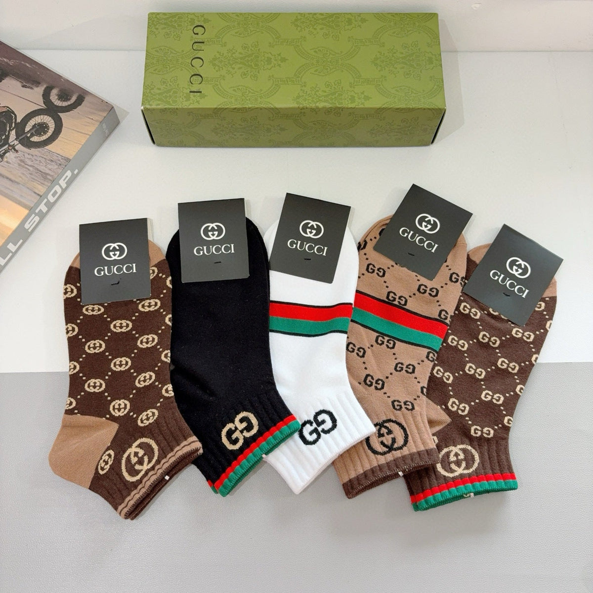 5-Pair Comfort Socks Set (1 BOX)-25