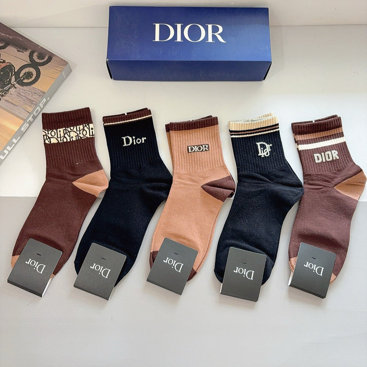 5-Pair Comfort Socks Set (1 BOX)-26