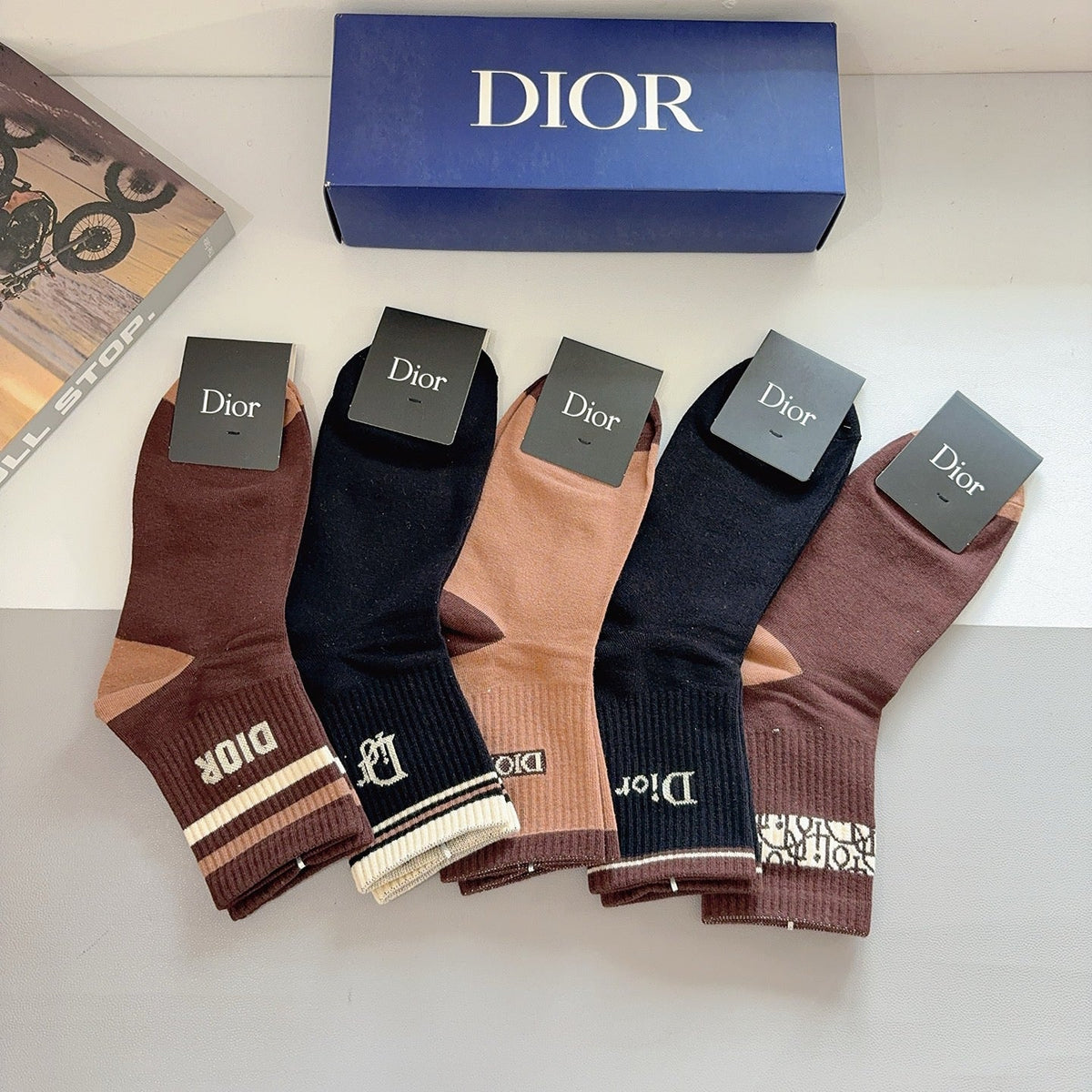 5-Pair Comfort Socks Set (1 BOX)-26