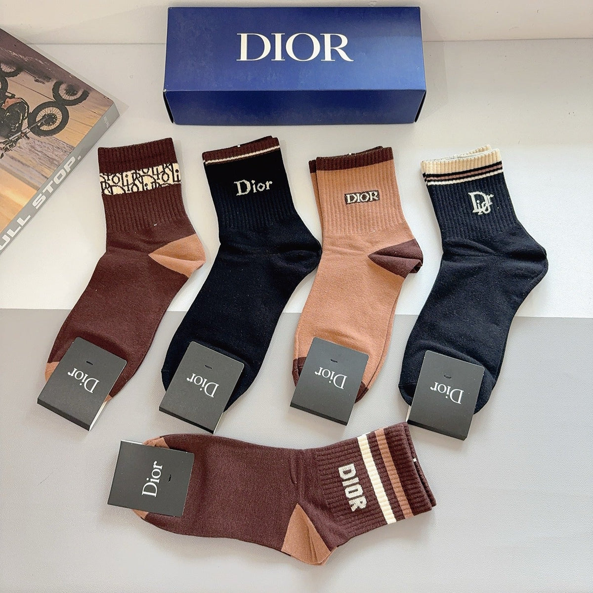 5-Pair Comfort Socks Set (1 BOX)-26