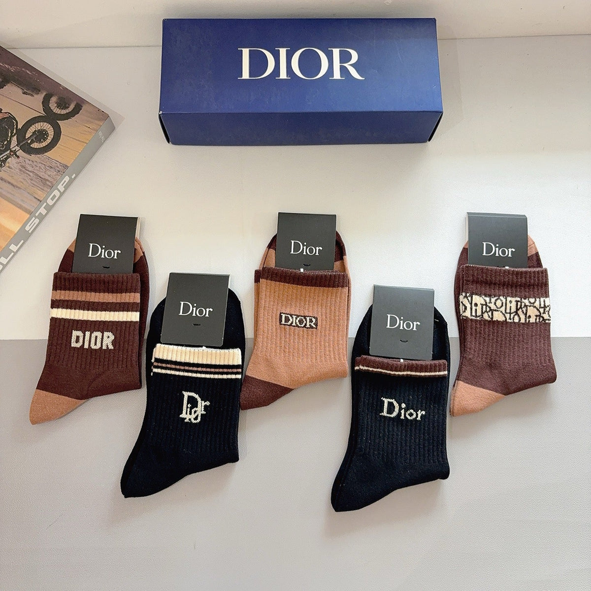 5-Pair Comfort Socks Set (1 BOX)-26