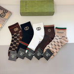 5-Pair Comfort Socks Set (1 BOX)-27