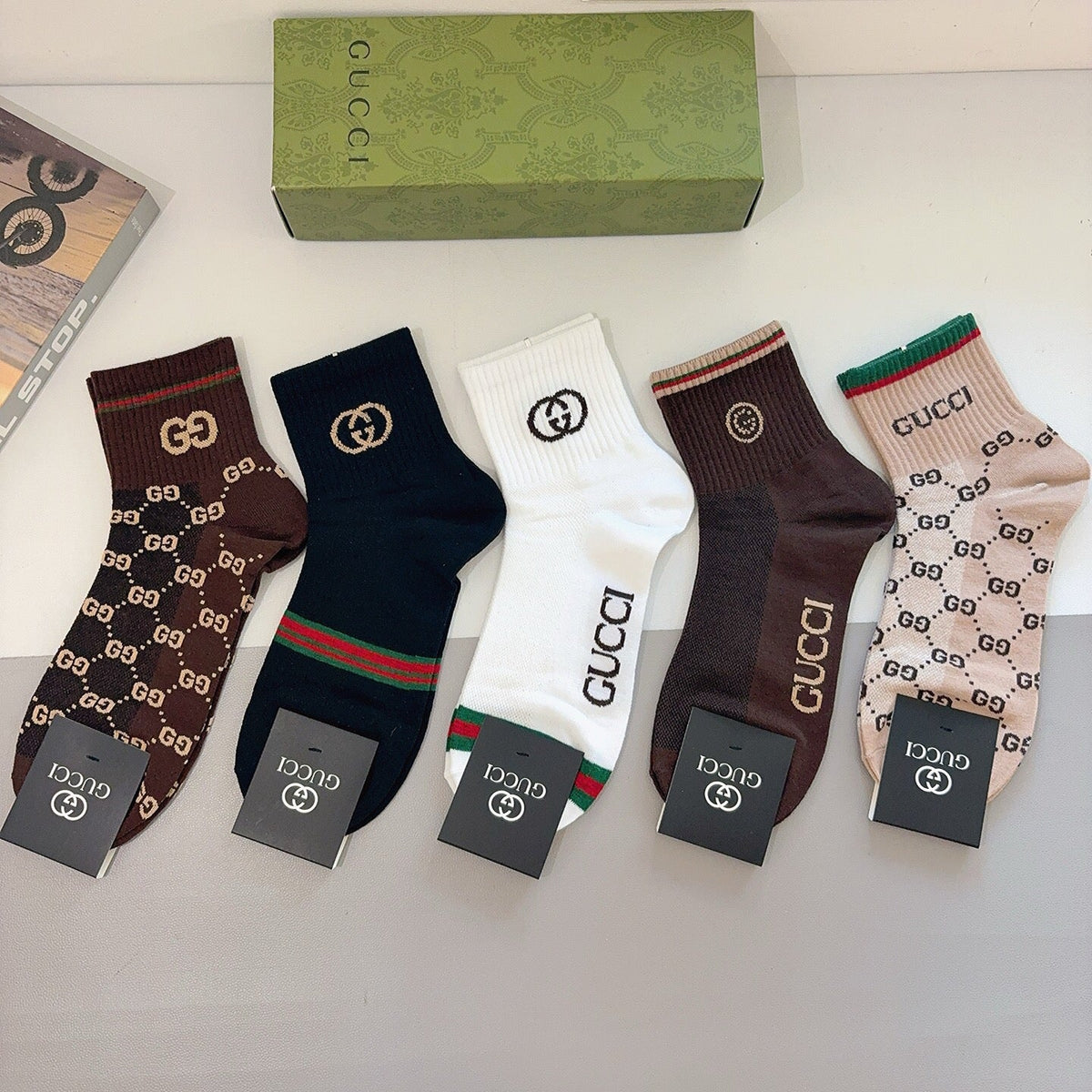 5-Pair Comfort Socks Set (1 BOX)-27
