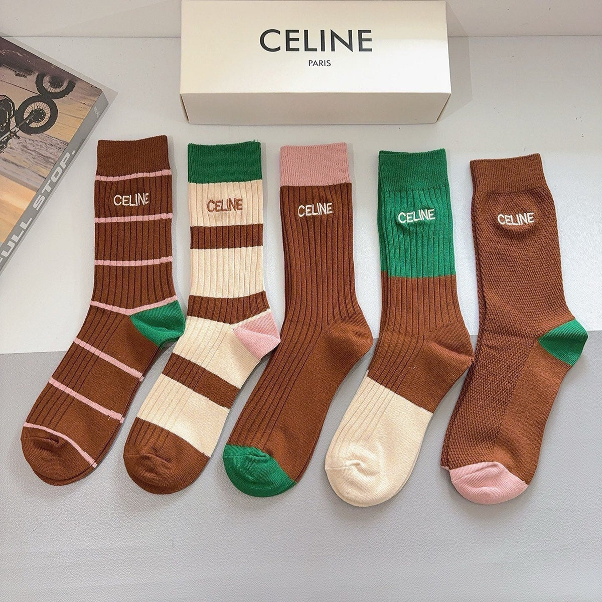 5-Pair Comfort Socks Set (1 BOX)-28