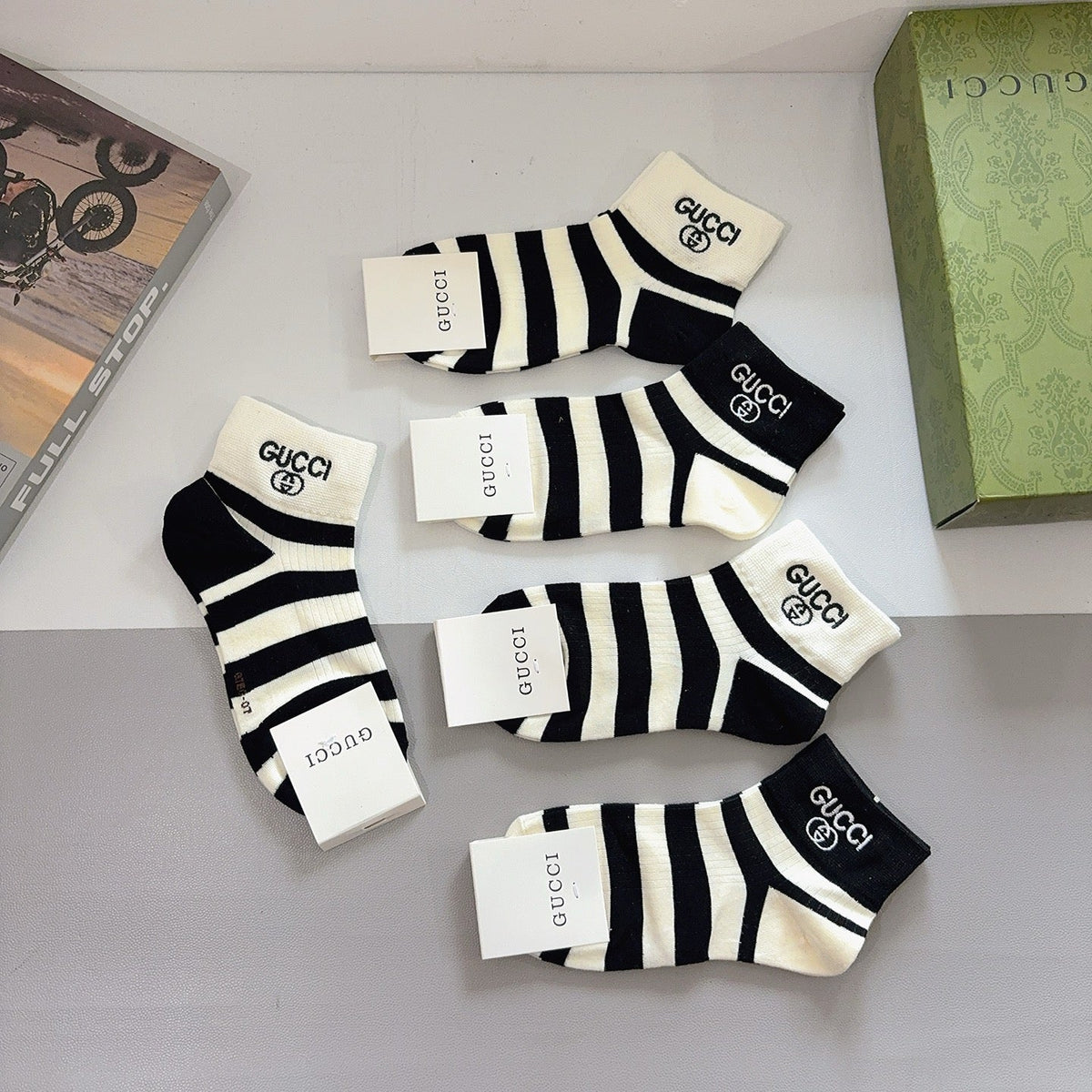 5-Pair Comfort Socks Set (1 BOX)-29