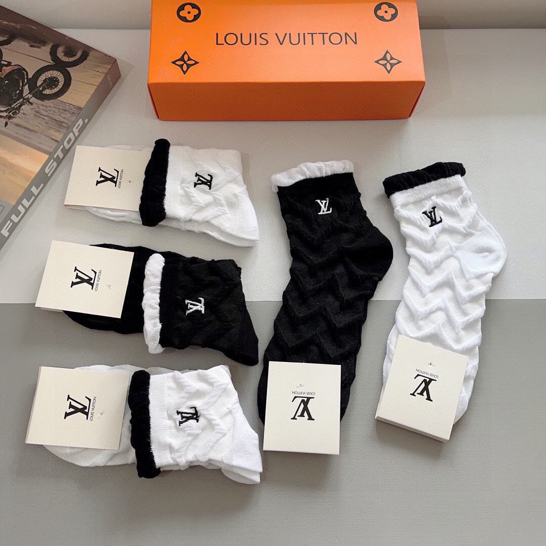 5-Pair Comfort Socks Set (1 BOX)-31