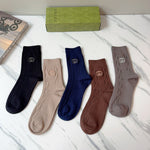 5-Pair Comfort Socks Set (1 BOX)-35