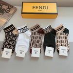 5-Pair Comfort Socks Set (1 BOX)-37