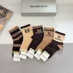 5-Pair Comfort Socks Set (1 BOX)-38