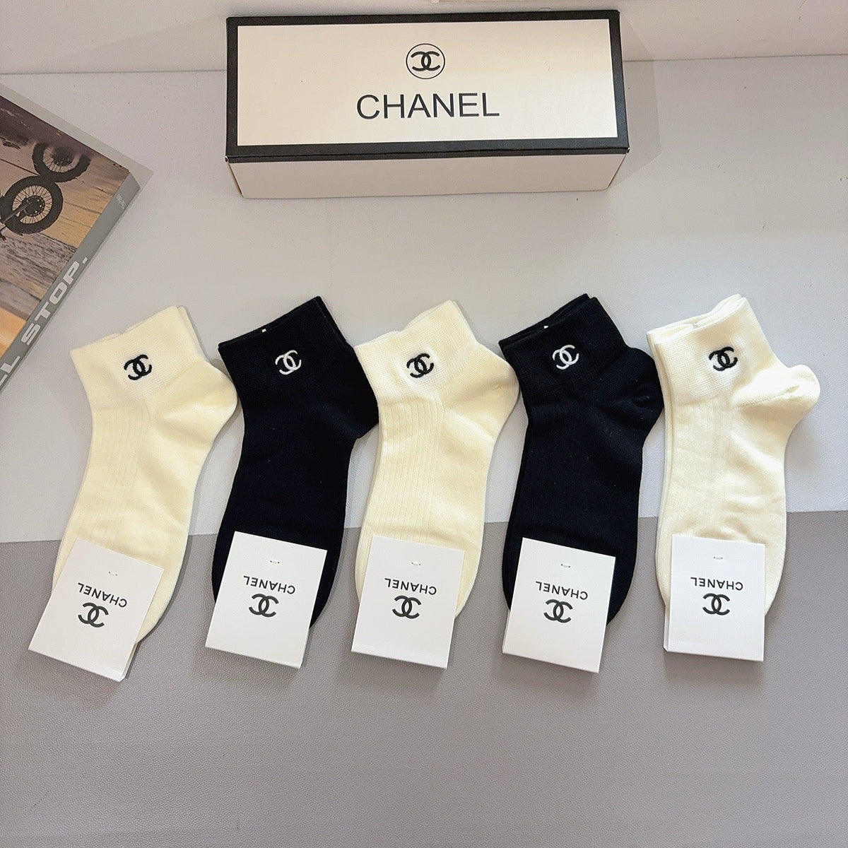 5-Pair Comfort Socks Set (1 BOX)-42