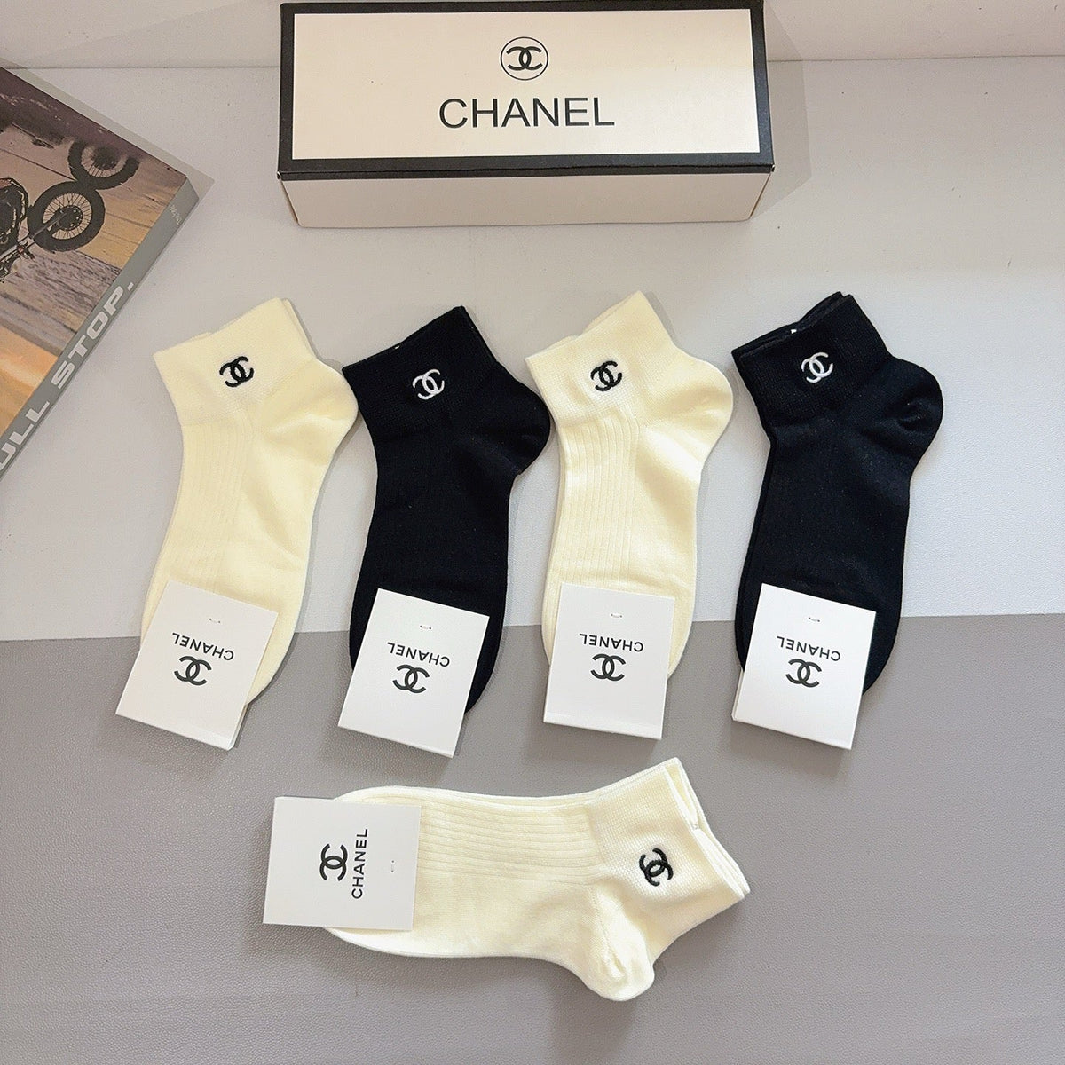 5-Pair Comfort Socks Set (1 BOX)-42