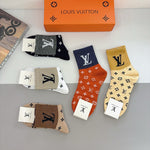 5-Pair Comfort Socks Set (1 BOX)-43