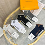 5-Pair Comfort Socks Set (1 BOX)-44