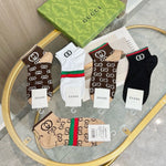 5-Pair Comfort Socks Set (1 BOX)-45