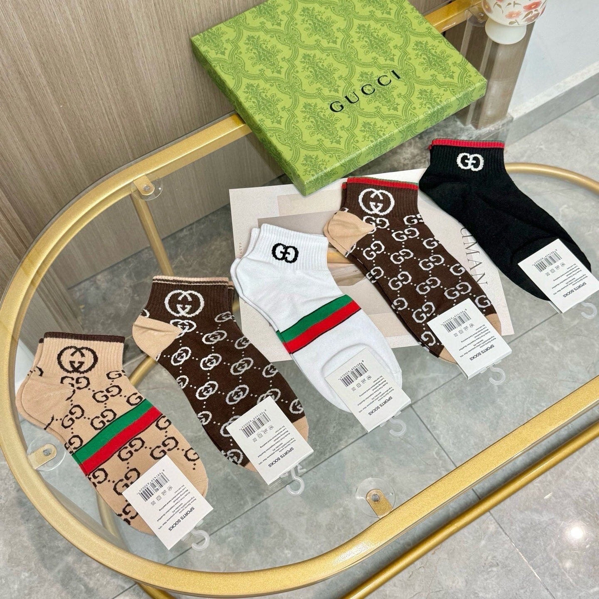 5-Pair Comfort Socks Set (1 BOX)-45