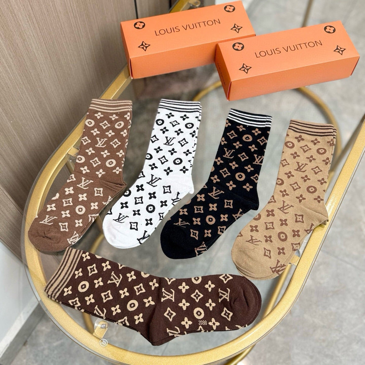 5-Pair Comfort Socks Set (1 BOX)-47