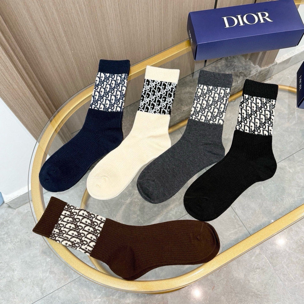 5-Pair Comfort Socks Set (1 BOX)-49