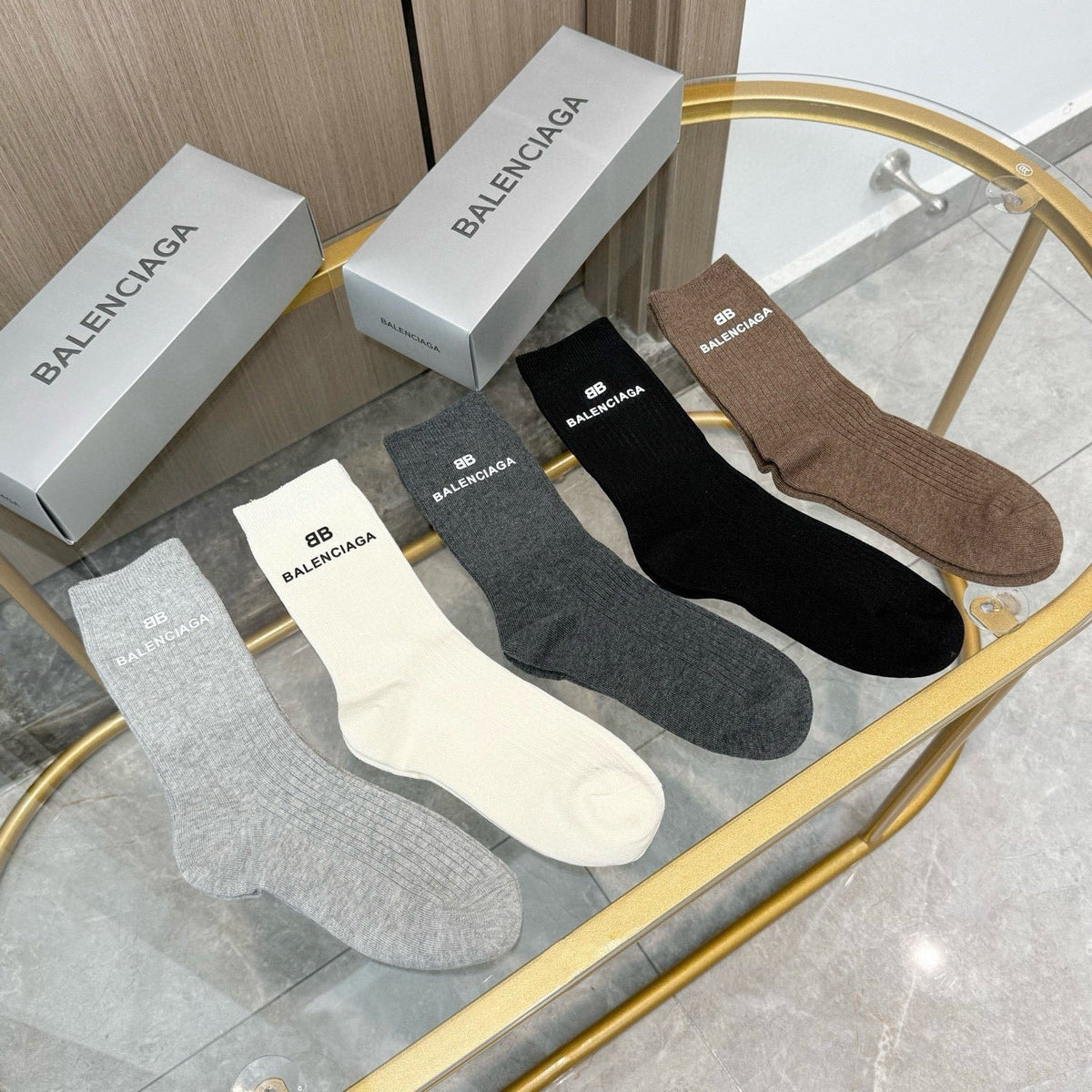 5-Pair Comfort Socks Set (1 BOX)-50