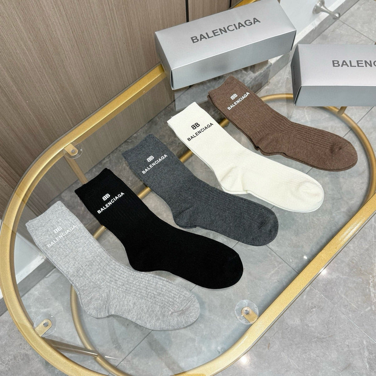 5-Pair Comfort Socks Set (1 BOX)-50