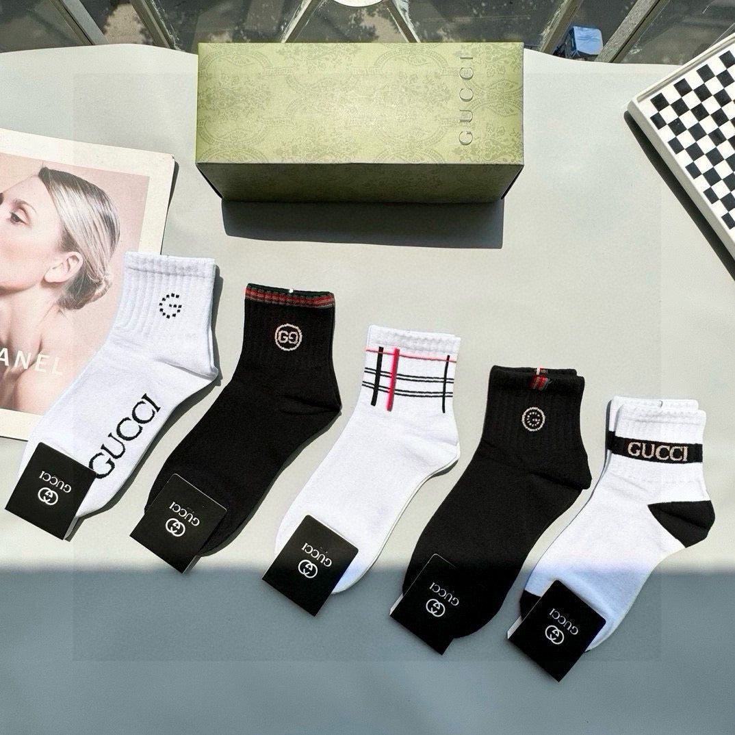 5-Pair Comfort Socks Set (1 BOX)-52