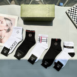5-Pair Comfort Socks Set (1 BOX)-52