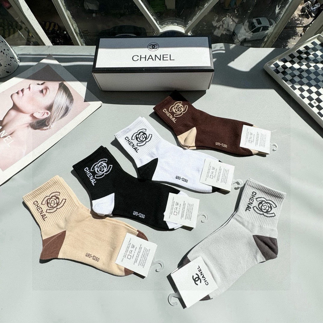 5-Pair Comfort Socks Set (1 BOX)-54