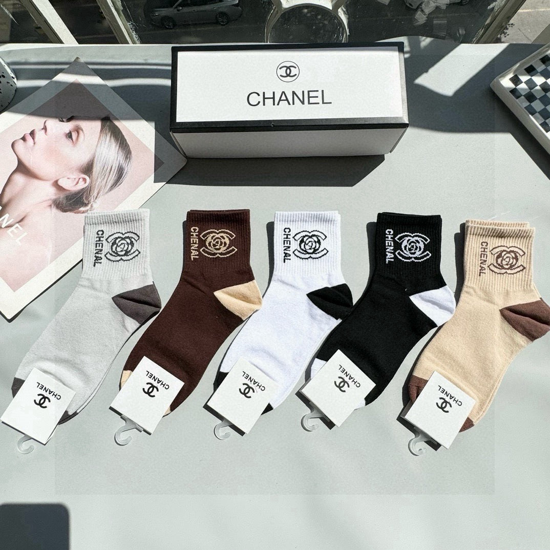 5-Pair Comfort Socks Set (1 BOX)-54