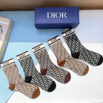 5-Pair Comfort Socks Set (1 BOX)-56