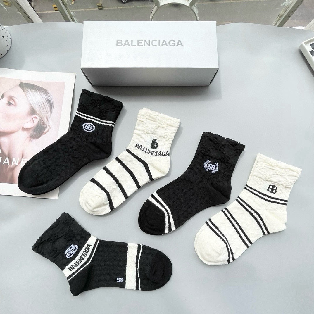 5-Pair Comfort Socks Set (1 BOX)-57