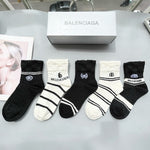 5-Pair Comfort Socks Set (1 BOX)-57
