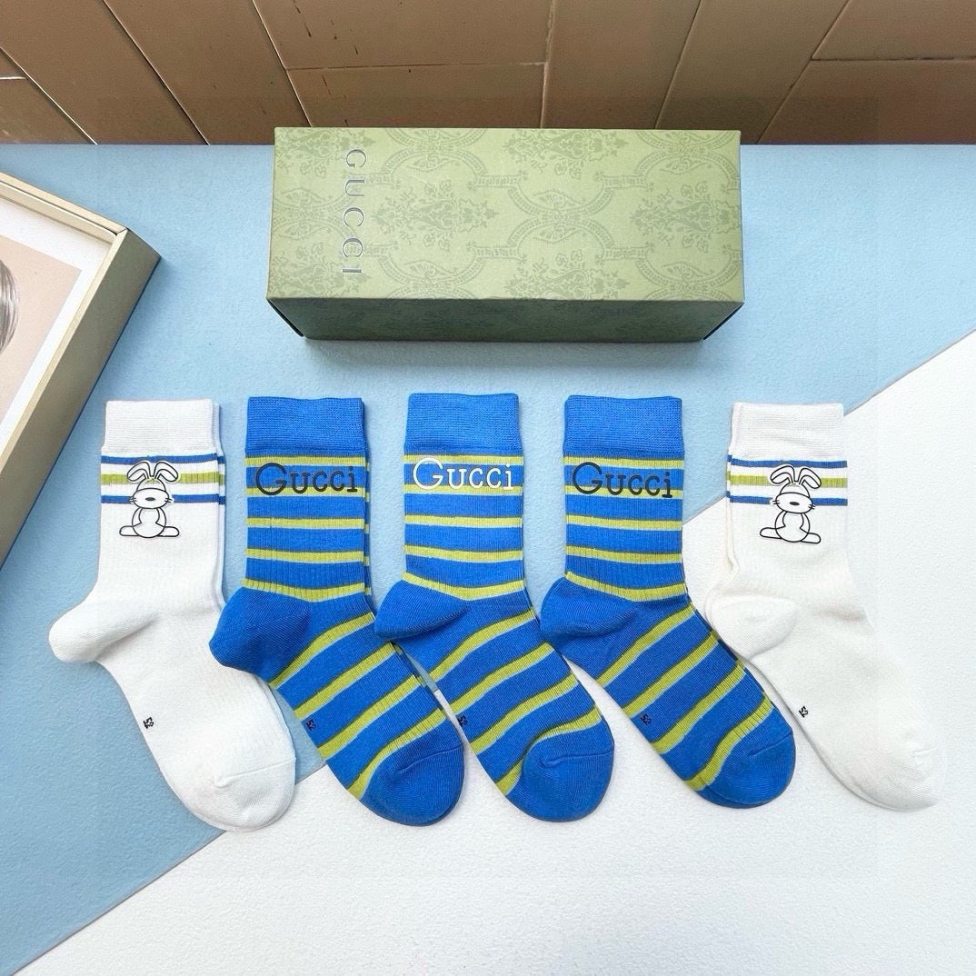 5-Pair Comfort Socks Set (1 BOX)-58