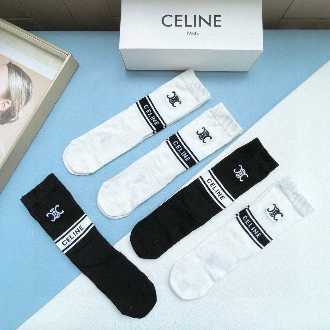 5-Pair Comfort Socks Set (1 BOX)-59