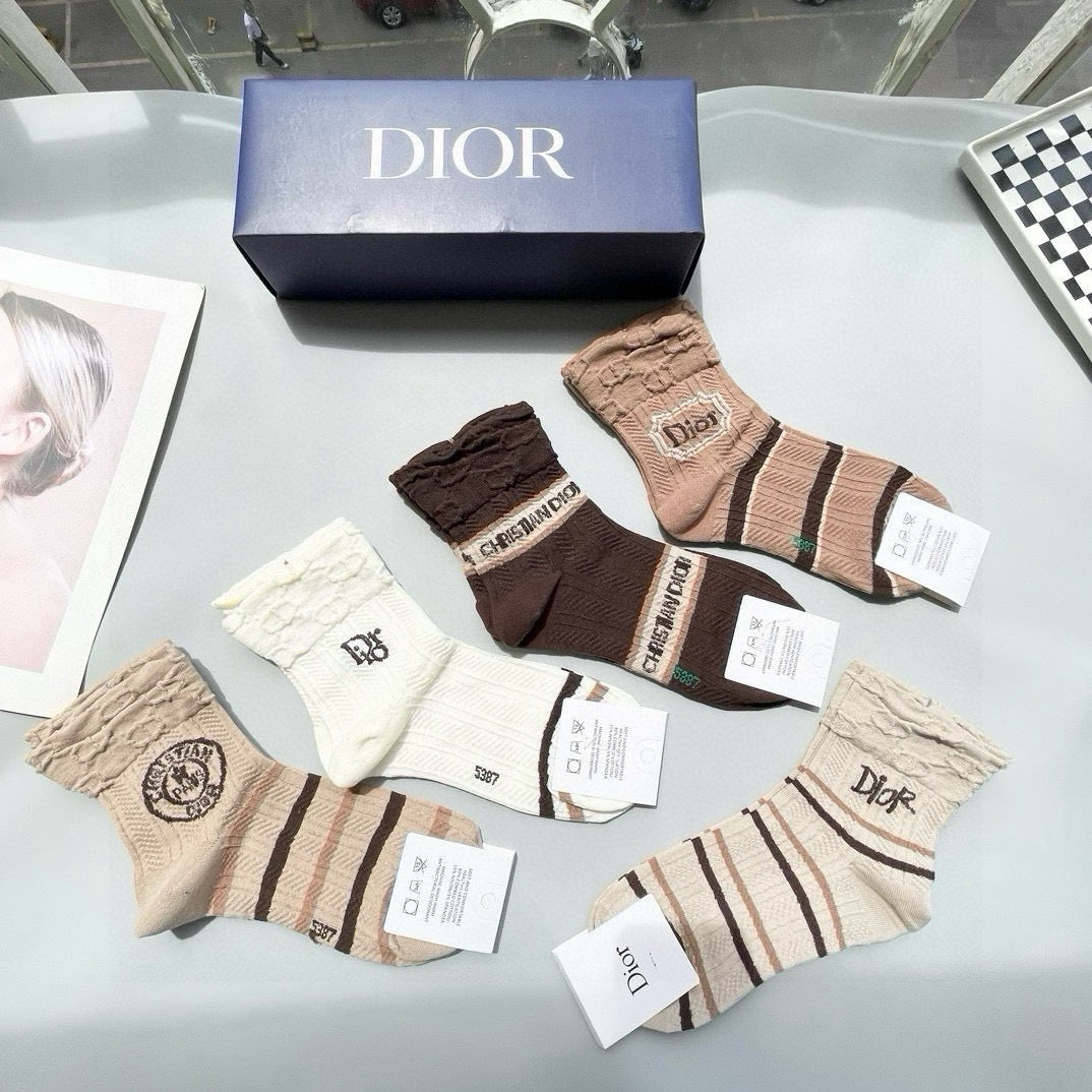 5-Pair Comfort Socks Set (1 BOX)-60
