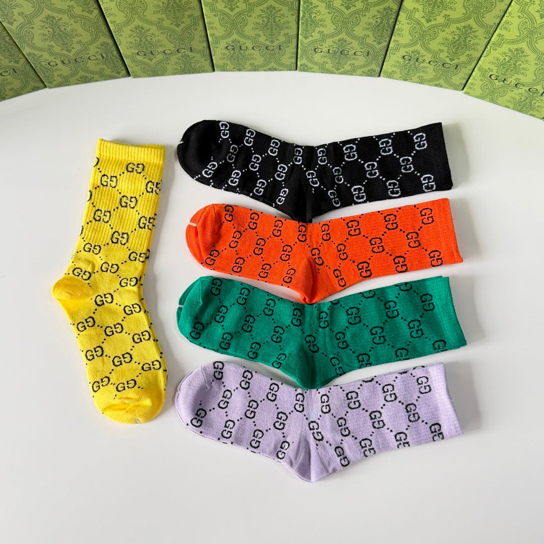 5-Pair Comfort Socks Set (1 BOX)-61
