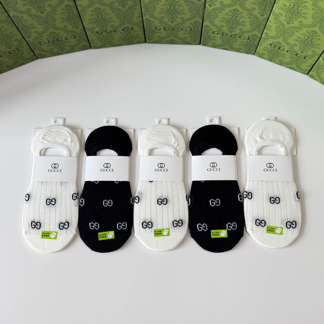5-Pair Comfort Socks Set (1 BOX)-65