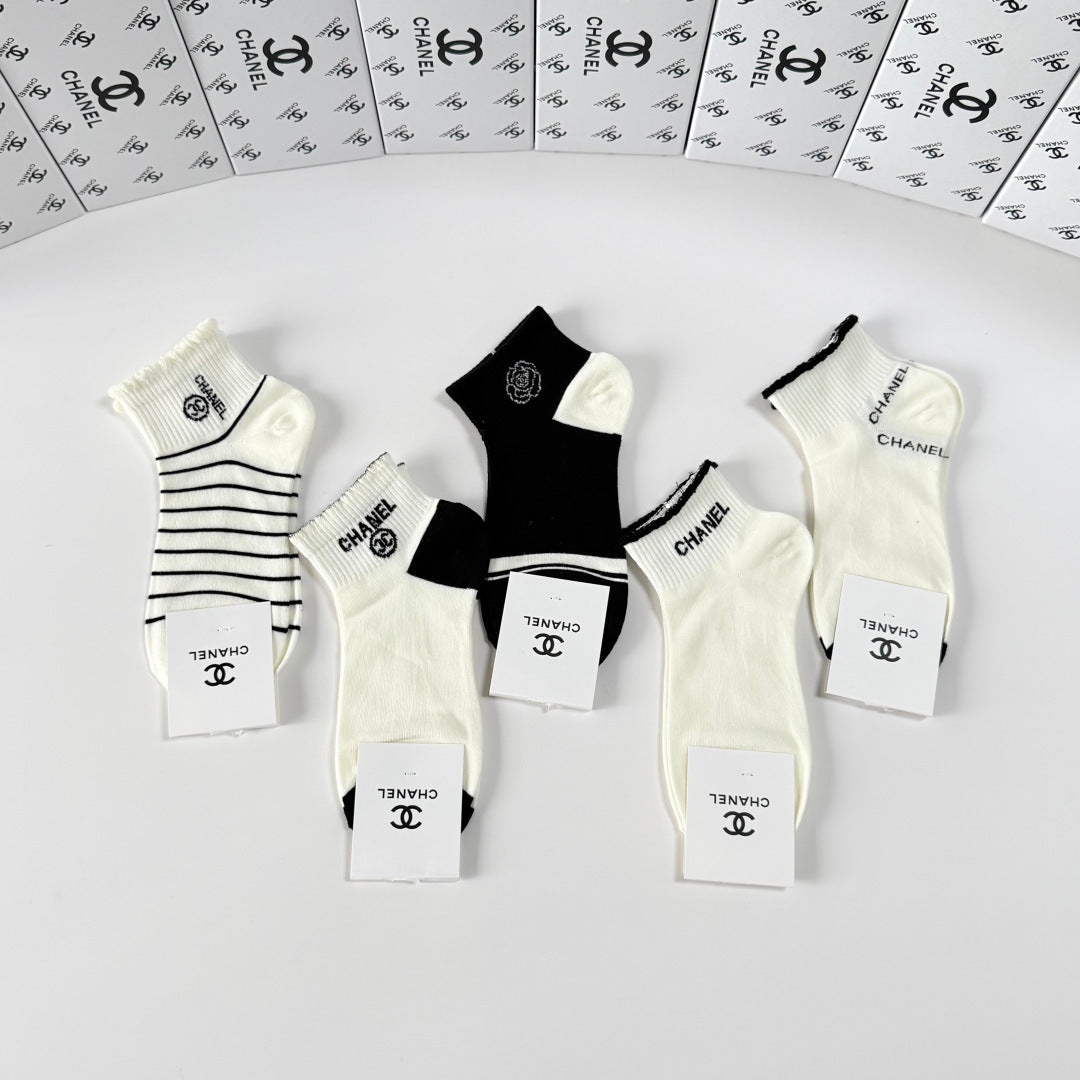 5-Pair Comfort Socks Set (1 BOX)-66