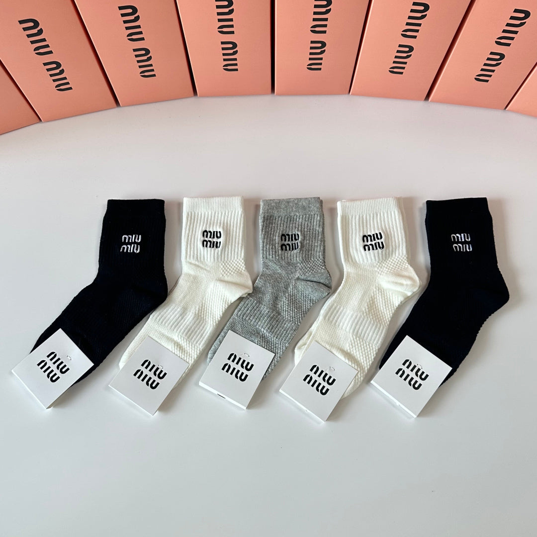 5-Pair Comfort Socks Set (1 BOX)-70
