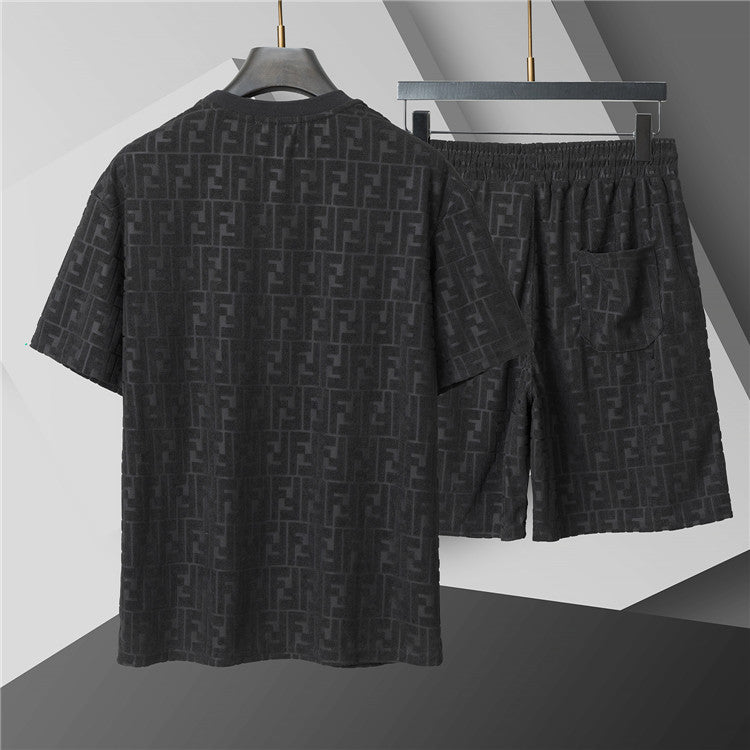 Summer Outfit Set | T-Shirt & Shorts 2-Piece Set-16