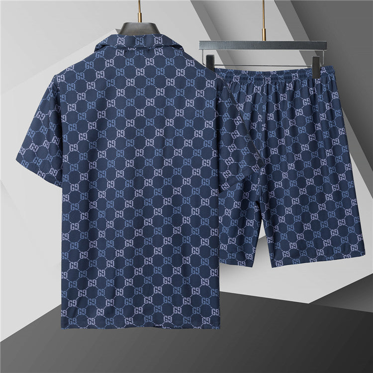 Summer Outfit Set | T-Shirt & Shorts 2-Piece Set-26